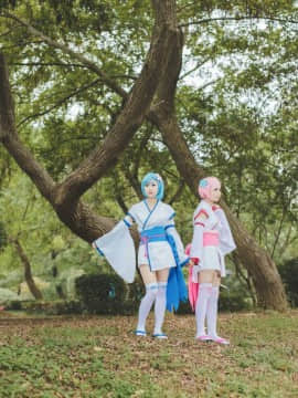 《Re从零开始的异世界生活》拉姆蕾姆幼年和服 C O S P L A Y_0003
