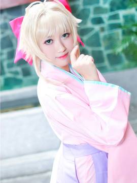 《魔卡少女樱》木之本樱卒业服 C O S P L A Y_小樱知世#行灯袴# (13)