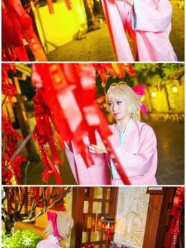 《魔卡少女樱》木之本樱卒业服 C O S P L A Y_小樱知世#行灯袴# (3)