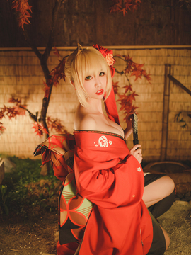 《Fate Grand Order》尼禄和服 C O S P L A Y_fate#尼禄和风 (15)