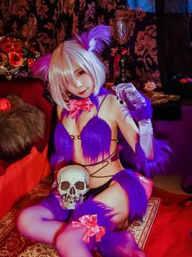 《Fate Grand Orde》万圣节礼装玛修 C O S P L A Y_玛修 万圣节 (9)