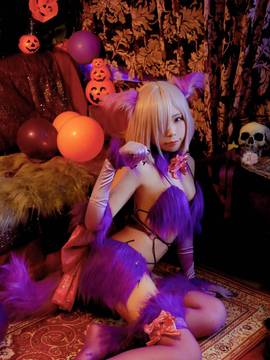 《Fate Grand Orde》万圣节礼装玛修 C O S P L A Y_玛修 万圣节 (1)