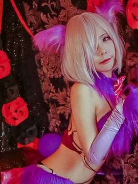 《Fate Grand Orde》万圣节礼装玛修 C O S P L A Y_玛修 万圣节 (6)