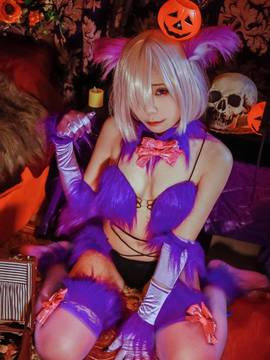 《Fate Grand Orde》万圣节礼装玛修 C O S P L A Y_玛修 万圣节 (7)