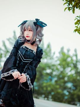 《偶像大师 灰姑娘女孩》神崎兰子哥特服 C O S P L A Y_0001
