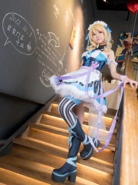 《Lovelive！》绚濑绘里情人节女仆 C O S P L A Y_绚濑绘里情人节女仆 (8)