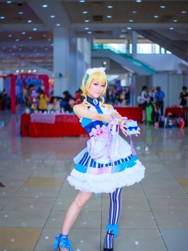 《Lovelive！》绚濑绘里情人节女仆 C O S P L A Y_情人节女仆同人绚濑绘里 (2)
