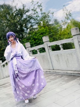 《love live》希绘春花依旧 C O S P L A Y_汉服 春花依旧 (7)