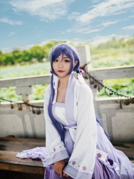 《love live》希绘春花依旧 C O S P L A Y_汉服 春花依旧 (3)