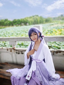 《love live》希绘春花依旧 C O S P L A Y_汉服 春花依旧 (4)
