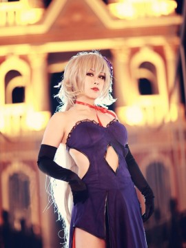 《Fate Grand Order》黑贞德聖夜の晚餐 C O S P L A Y_【FGO ~ 新宿幻霊事件 ~ 】 (4)