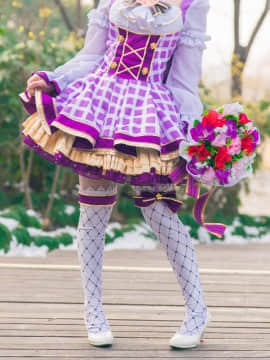 《Love Live! 》东条希鲜花觉醒 C O S P L A Y_花束觉醒希 (1)