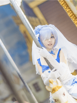 《从零开始》雷雷姆同人婚纱装 C O S P L A Y_0004