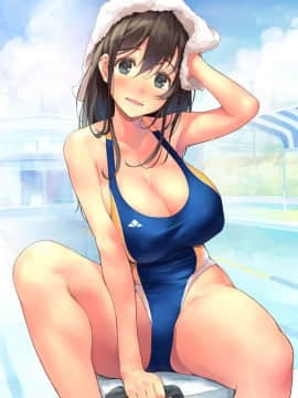 [ケケモツ (けけもつ)] 極薄水着で犯されたがりが隠せない [DL版]_23