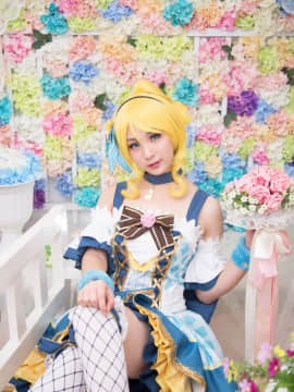 《lovelive！》绚濑绘里花束觉醒 C O S P L A Y_花束觉醒绘里 (8)