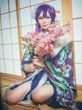 《Love Live！》 希绘里正月和服觉醒 C O S P L A Y_Love Live!正月和服觉醒Ver.东条希 (2)
