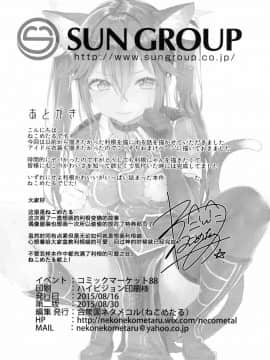 [绅士仓库汉化] (C88) [合衆国ネタメコル (ねこめたる)] ネコ型カタパルト (艦隊これくしょん -艦これ-)_18