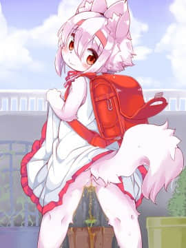 [にゃんこね (ro)] らんどせるしょったけものがせんせいにしゅくだいをおしえてもらう本 [中国翻訳] [DL版]_19