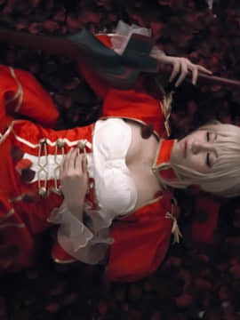 《FateGrand Order》紅saber暴君尼祿参上 C O S P L A Y_0001