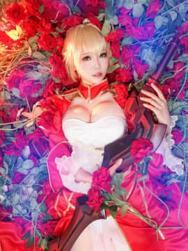 《FateGrand Order》紅saber暴君尼祿参上 C O S P L A Y_0014