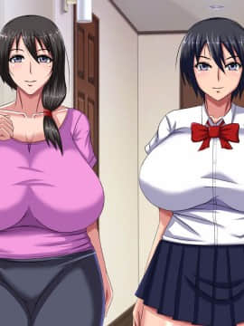[BLACK FORCE][親戚の家にお泊りしたら叔母とその娘がビッチだった件]_001