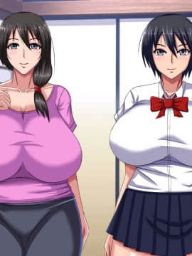[BLACK FORCE][親戚の家にお泊りしたら叔母とその娘がビッチだった件]_257