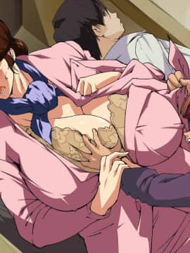 [JUNKセンター亀横ビル] お母さん美津子 キノコメガネの母乳搾り_073