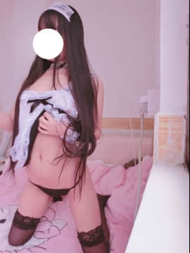 萌白酱黑丝女仆