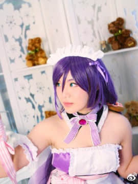 《Lovelive！》绘希情人节女仆 C O S P L A Y_love live！情人节女仆-东条希 (7)