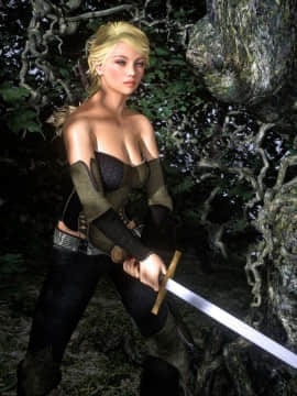 [Hibbli3D] Knight Elayne - Dark Eyes in the Forest + Secrets of the Tavern_A003