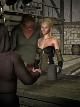 [Hibbli3D] Knight Elayne - Dark Eyes in the Forest + Secrets of the Tavern_B005