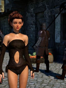 [Hibbli3D] Thief Ezri - Don't Get Caught Again + Knight Elayne - Game of Mischief_A004