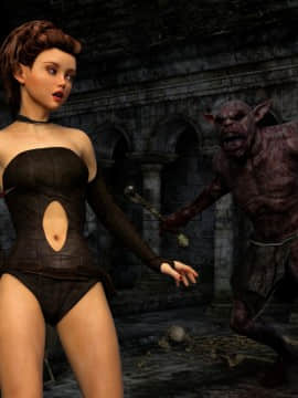 [Hibbli3D] Thief Ezri - Don't Get Caught Again + Knight Elayne - Game of Mischief_A012