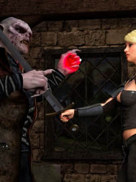 [Hibbli3D] Thief Ezri - Don't Get Caught Again + Knight Elayne - Game of Mischief_B008