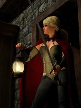 [Hibbli3D] Knight Elayne - The Old Chapel + Treacherous Illusions_B006
