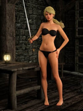 [Hibbli3D] Knight Elayne - The Old Chapel + Treacherous Illusions_B017
