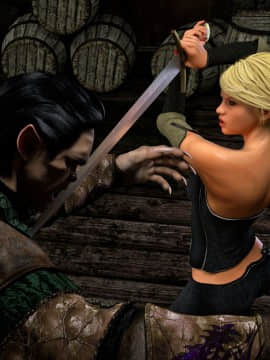 [Hibbli3D] Knight Elayne - The Old Chapel + Treacherous Illusions_C003