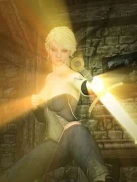 [Hibbli3D] Knight Elayne - The Old Chapel + Treacherous Illusions_C005