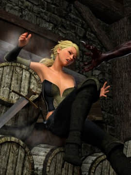 [Hibbli3D] Knight Elayne - The Old Chapel + Treacherous Illusions_C013