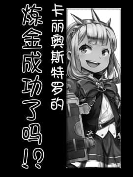 [靴下汉化组] [よつみわーくす (tamago)] カリオストロは錬金に成功しました!- (グランブルーファンタジー)[Digital]_003