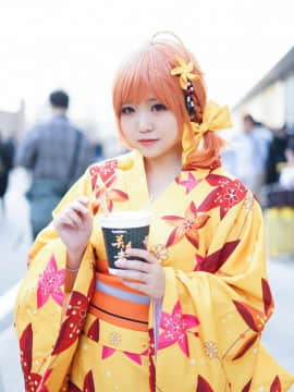 《LoveLive!Sunshine!!》高海千歌和服未觉醒 C O S P L A Y_0005