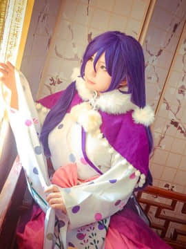 《lovelive！》东条希为你倾尽悼念同人袴C O S P L A Y_东条希为你倾尽悼念同人袴C O S (6)
