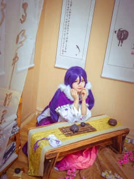 《lovelive！》东条希为你倾尽悼念同人袴C O S P L A Y_东条希为你倾尽悼念同人袴C O S (8)