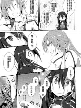 (C87) [桃の紅茶 (秋奈伶)] Honey Punishment (ソードアート・オンライン) [无毒汉化组]_009