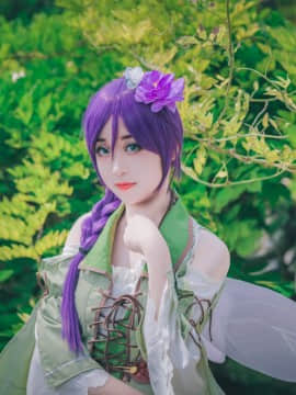 《Lovelive！》东条希妖精未觉醒 C O S P L A Y_花妖未觉醒 (2)
