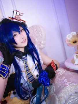 《LoveLive》绘里x海未女仆觉醒版C O S P L A Y_0015