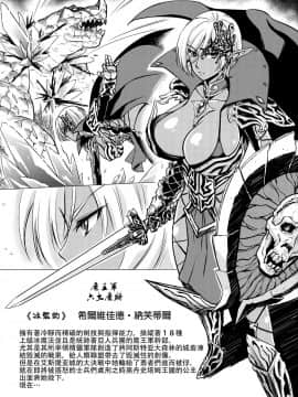 [无毒汉化组扶毒分部] (ふたけっと13) [覇娘。(猫耳花音)] ふたなりダークエルフ即堕ち不様アクメ_003