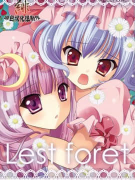 [绯色汉化组] (C75) [きのこのみ (kino, konomi)] Lest foret (東方Project)