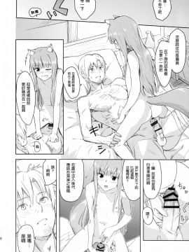 (C83) [アジサイデンデン (川上六角, 狐月レイ)] Harvest II (狼と香辛料) [空気系☆漢化]_25
