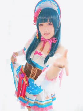 《LoveLive!Sunshine!!》津岛善子甜点女仆觉醒 C O S P L A Y_0002